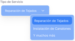 Contacto 5 Top Tejados Soria Adaptamos nuestros servicios al presupuesto y necesidades de cada cliente